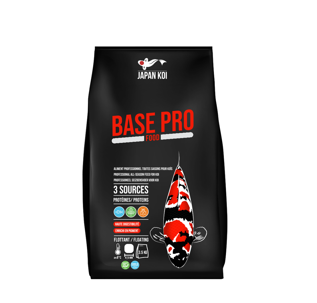Base Pro 3,5Kg - Japan Koi Food - Aliment Professionnel toutes saisons pour koïs