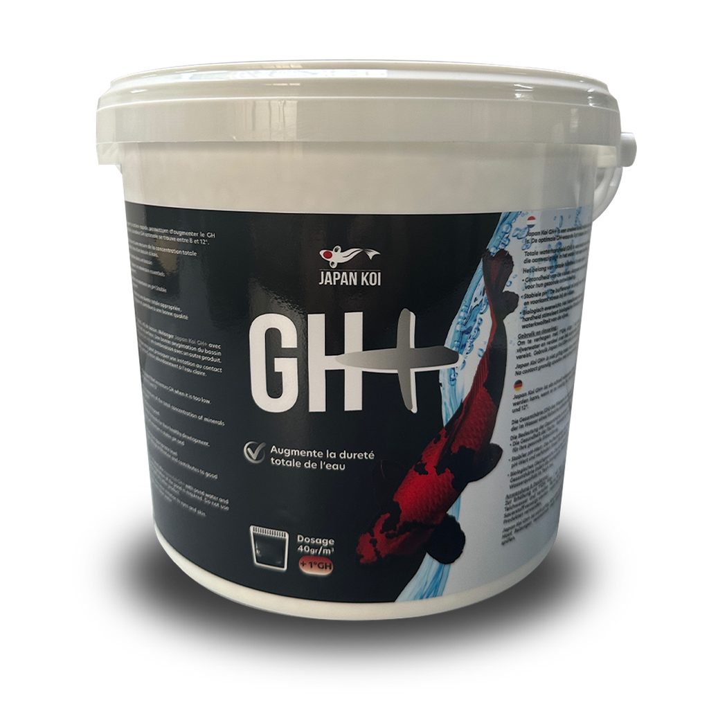 GH+ 10Kg - Japan Koi Products - Augmentation de la dureté totale et stabilise l'équilibre des minéraux dans le bassin