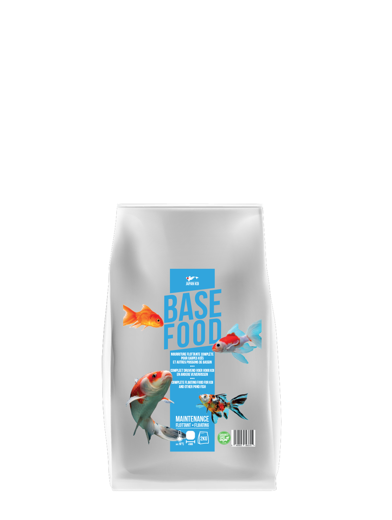 Base - 2Kg (5L) - Japan Koi Food - Nourriture de base pour koi