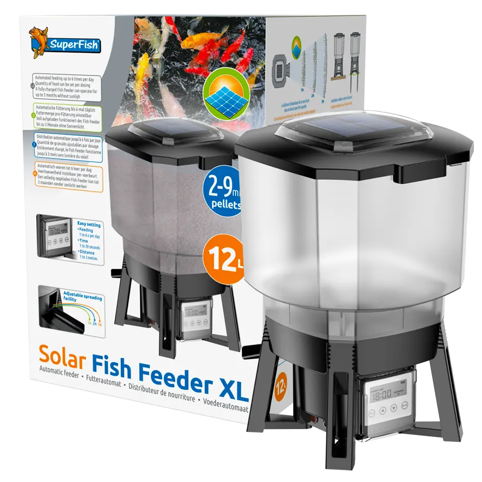 Solar Fish Feeder XL
