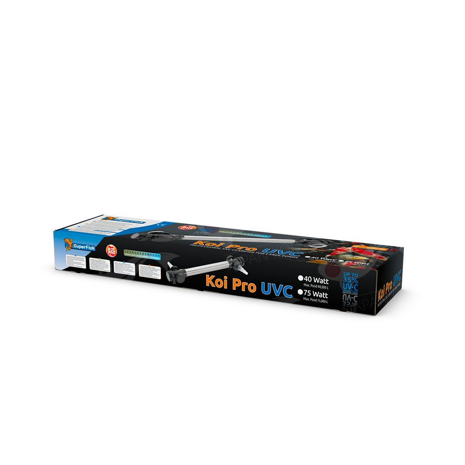 Koi Pro UV-C T5 - Clarification de l'eau