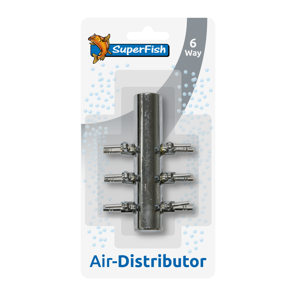 Répartiteur d'air Inox avec vannes Superfish