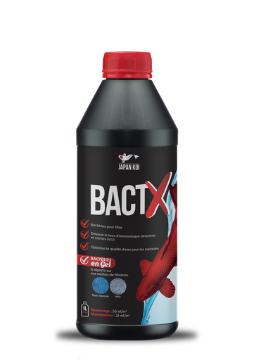 [JK009] BactX 1L (pour 20m3) | Japan Koi Products