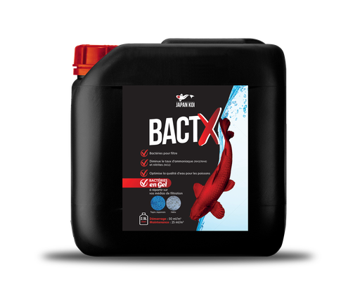 [JK010] BactX 2,5L (pour 50m3) | Japan Koi Products