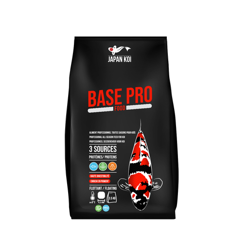 [JK018] Base Pro 3,5Kg | Japan Koi Food - Aliment Professionnel toutes saisons pour koïs