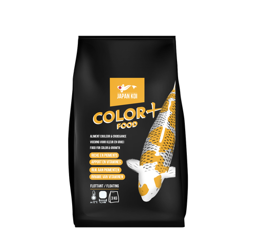 [JK066] Color+ 3kg | Japan Koi Food - Aliment couleur & croissance