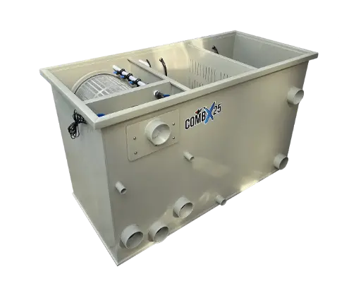 [JK062] CombX 25 - Filtre Tambour + 2 chambres biologiques (médias non inclus)