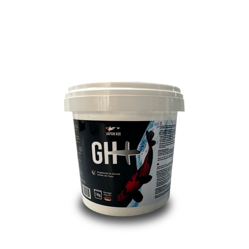 [JK033] GH+ 1Kg - Japan Koi Products - Augmentation de la dureté totale et stabilise l'équilibre des minéraux dans le bassin