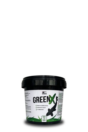 [JK039] GreenX 1Kg (pour 20m3) | Japan Koi Products