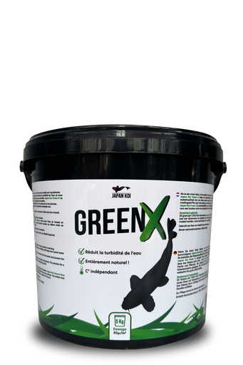 [JK041] GreenX 5Kg (pour 100m3) | Japan Koi Products
