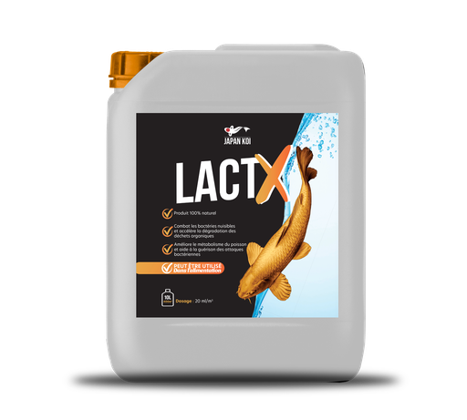 [JK016] LactX 10L (pour 500m3) | Japan Koi Products