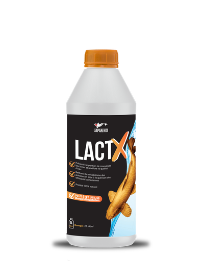 [JK005] LactX 1L (pour 50m3) | Japan Koi Products