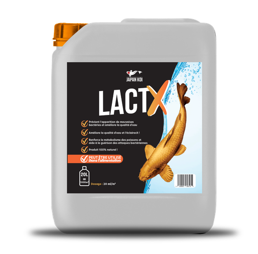 [JK029] LactX 20L (pour 1000m3) | Japan Koi Products