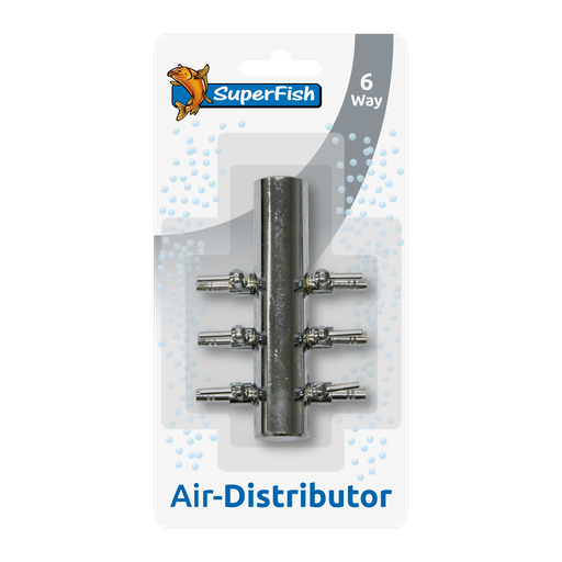 Répartiteur d'air Inox avec vannes Superfish