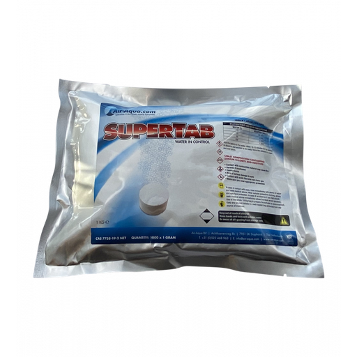 [AQ050] Supertab (1000 x 1gr / Dioxyde de chlore) | Air-Aqua